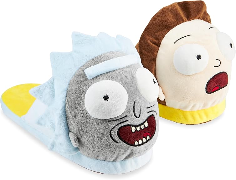 Chaussons Rick et Morty