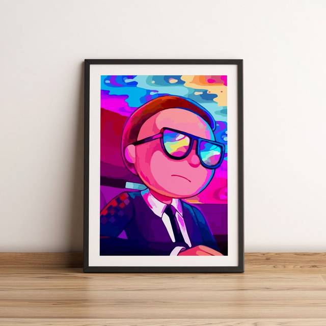Tableau Morty Trippy