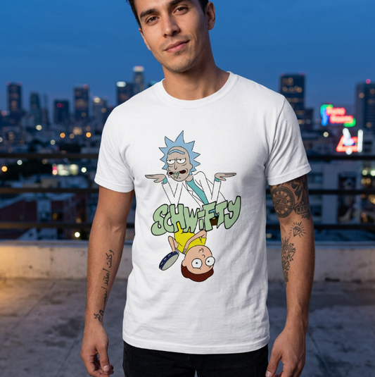T-shirt Rick et Morty Schwifty