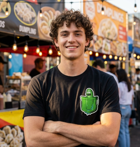 T-shirt Poche Pickle Rick