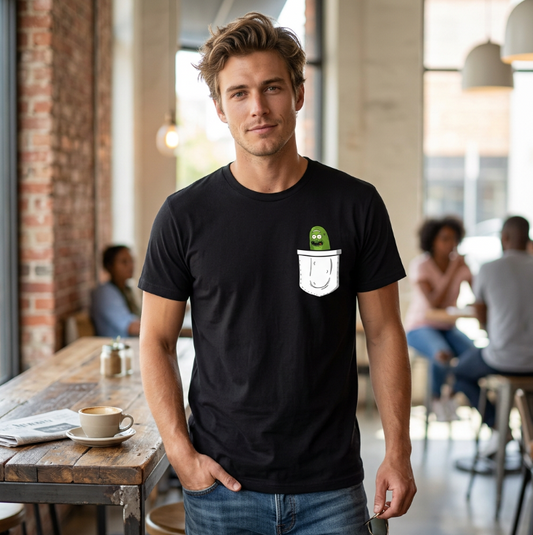 T-shirt Rick Cornichon Poche