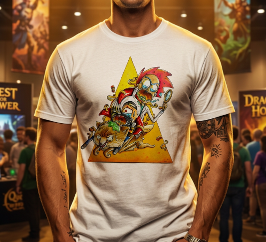 T-shirt Rick et Morty Aventure