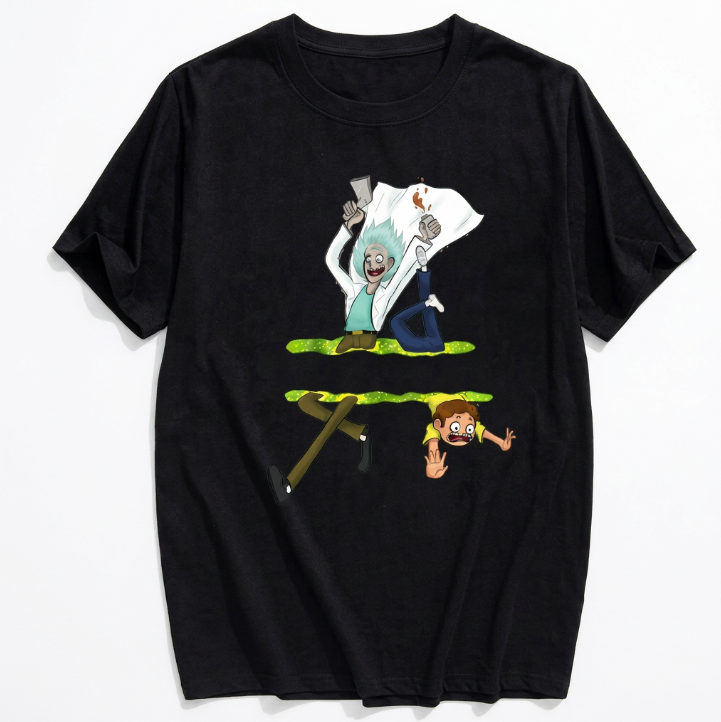 T-shirt Rick et Morty Portail