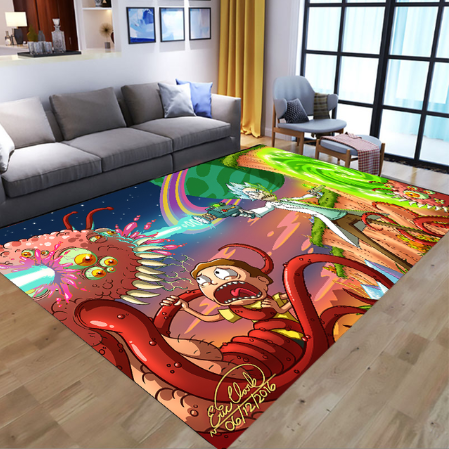 Tapis Rick et Morty Monstre