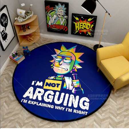 Tapis Rick Sanchez "I'm not ARGUING"