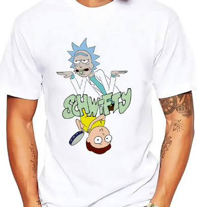 T-shirt Rick et Morty Schwifty