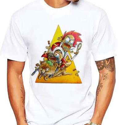 T-shirt Rick et Morty Aventure