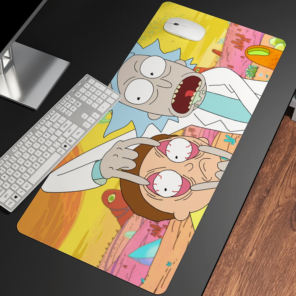 Tapis de souris Rick et Morty Open your eyes