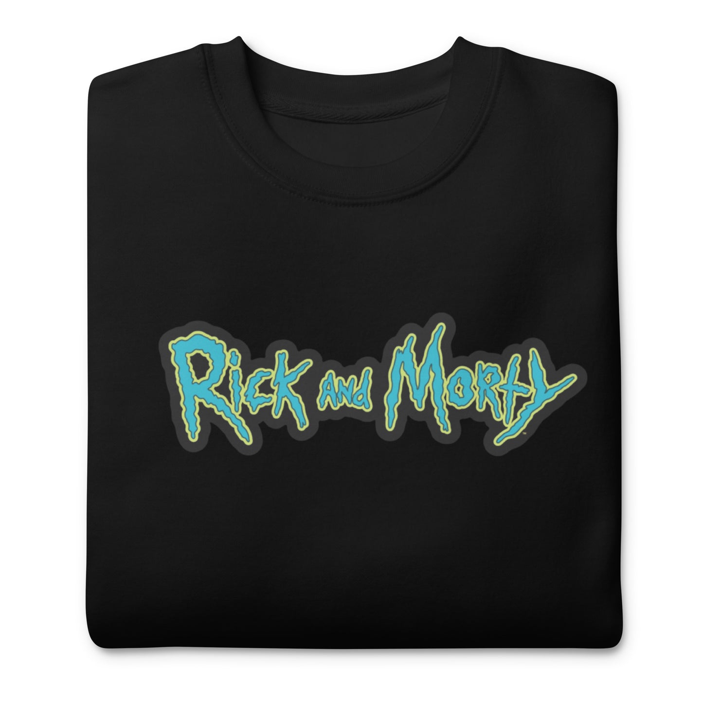 Sweat sans capuche Rick et Morty Logo