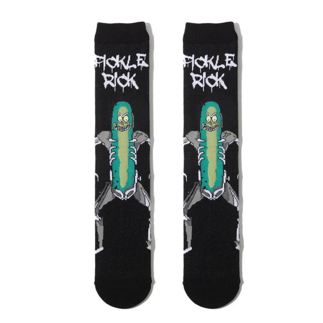 Chaussettes Pickle Rick Evolution - Rick et Morty
