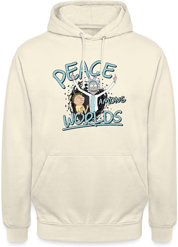 Pull Rick et Morty Blanc