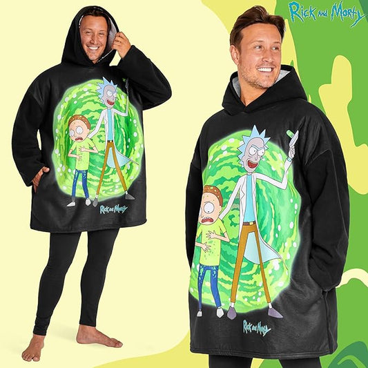 Pull plaid Rick et Morty