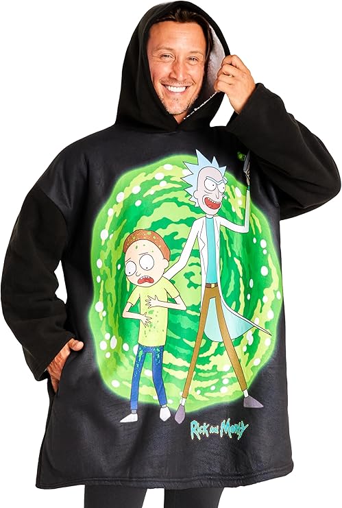 Pull plaid Rick et Morty