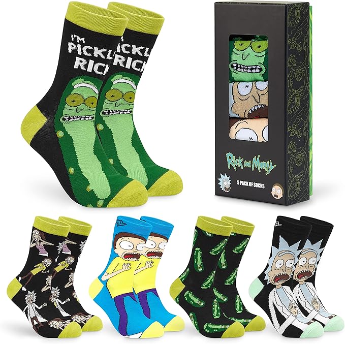 Chaussette Rick et Morty