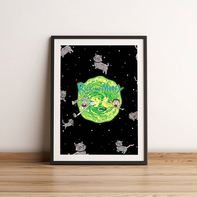 Tableau Rick et Morty Chat