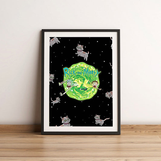 Tableau Rick et Morty Chat