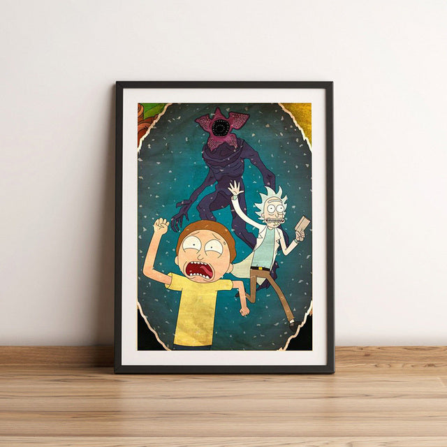 Tableau Rick et Morty Monstre