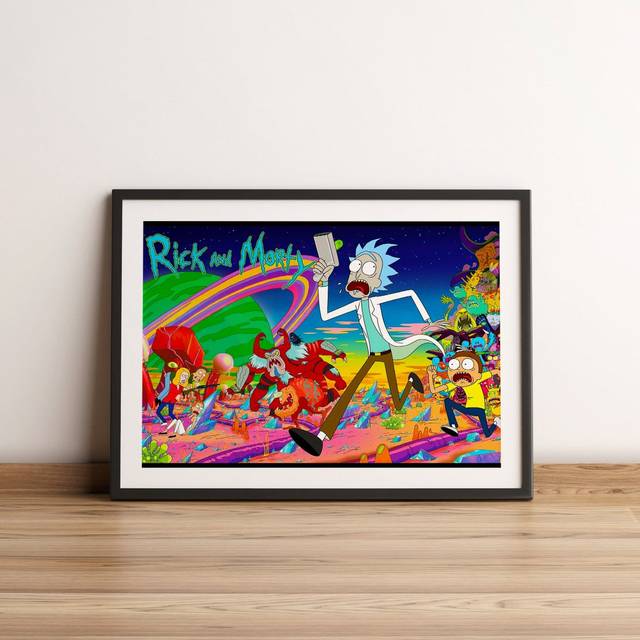 Tableau Rick et Morty Poursuite