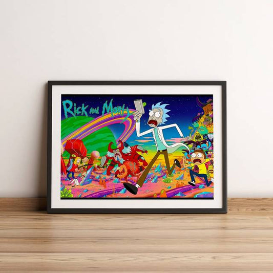 Tableau Rick et Morty Poursuite