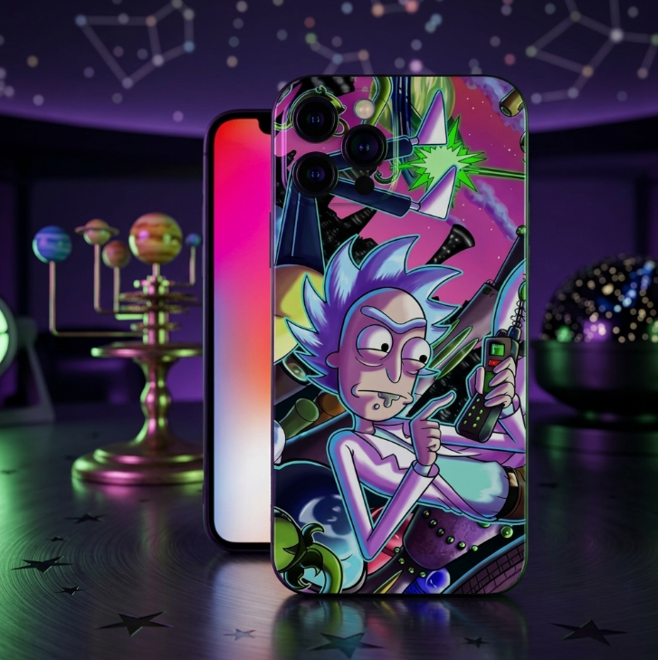 Coque iPhone Rick Téléphone Spatial