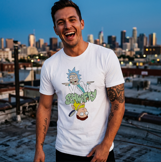 T-shirt Rick et Morty Schwifty