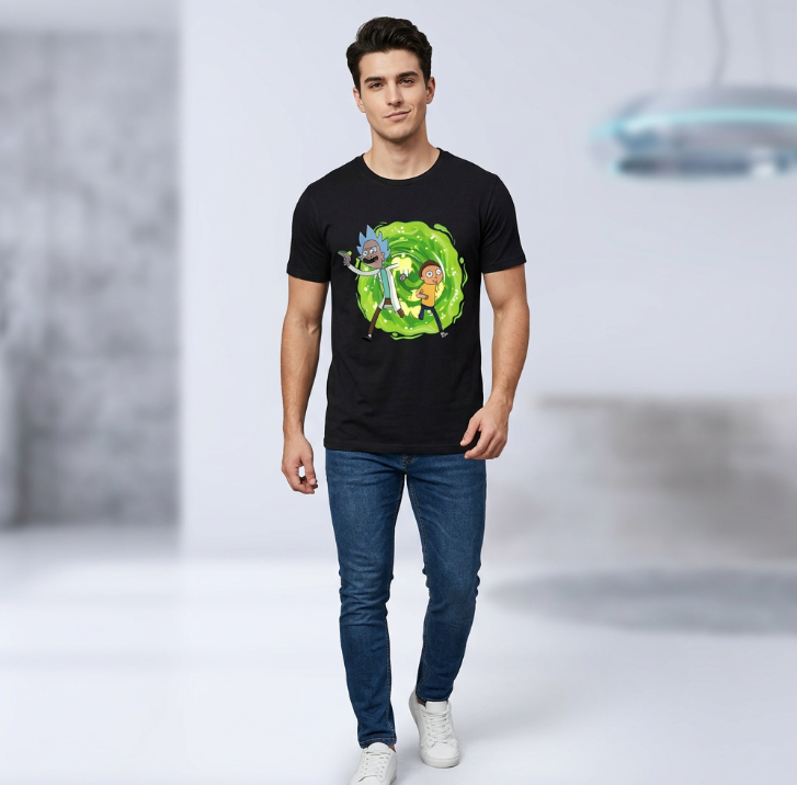 T-shirt Mini Rick et Morty