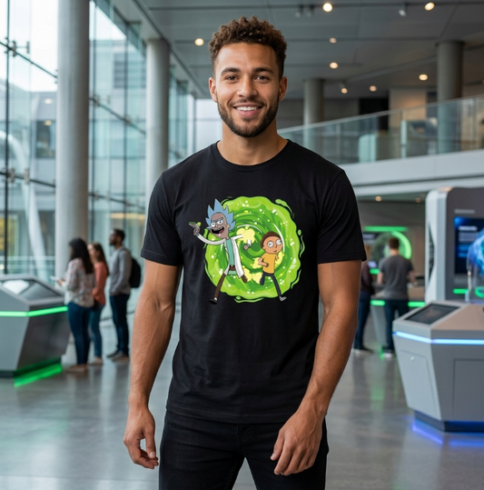 T-shirt Mini Rick et Morty