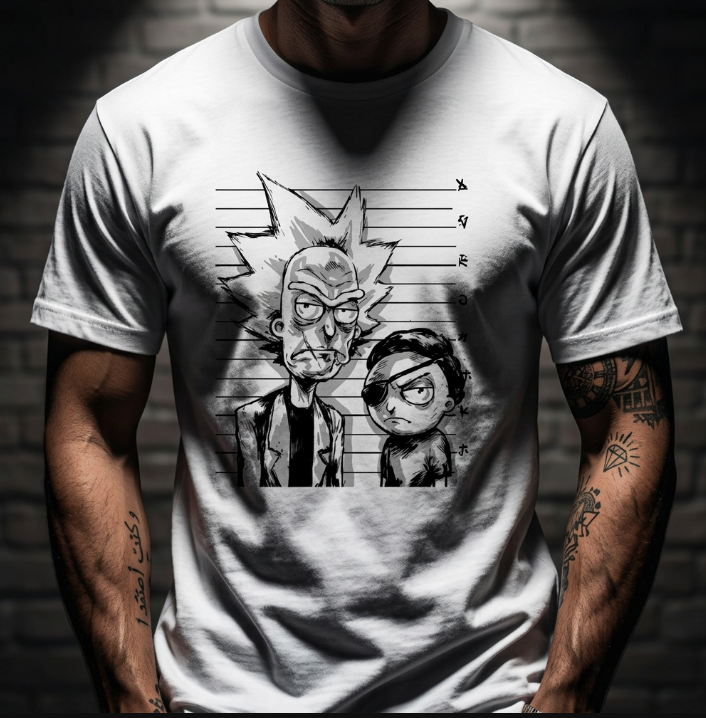 T-shirt Rick et Morty Jail