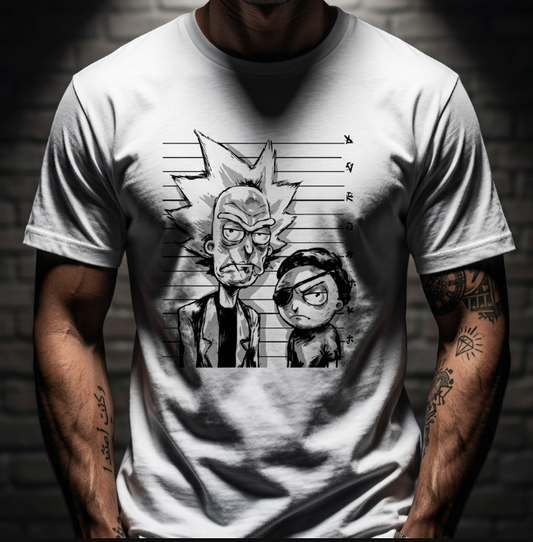 T-shirt Rick et Morty Jail