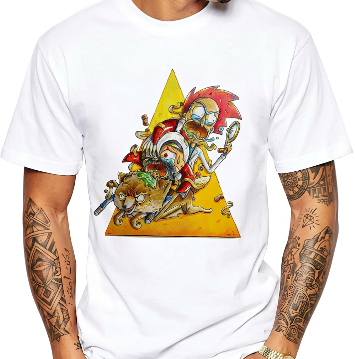 T-shirt Rick et Morty Aventure
