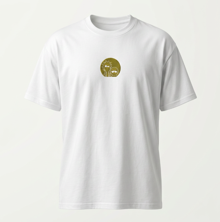T-Shirt Rick et Morty Logo Shadow