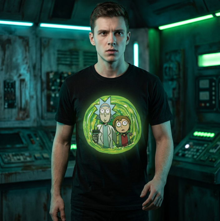 T-shirt Rick et Morty