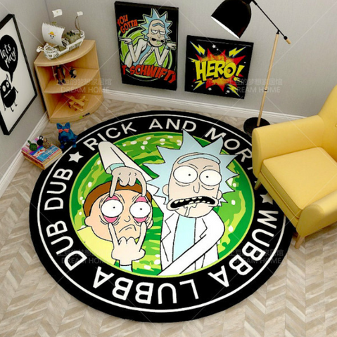Tapis Rick et Morty "Open your eyes"