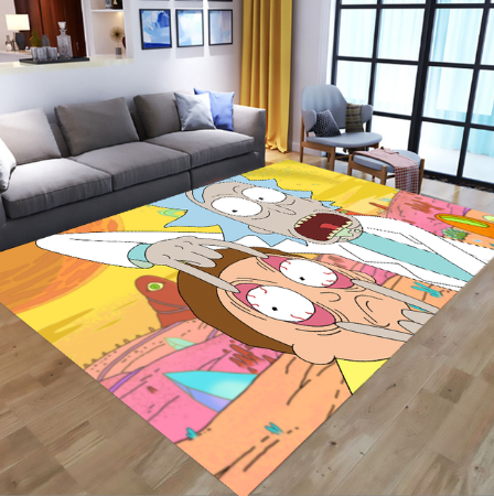 Tapis Rick et Morty Open your eyes Morty
