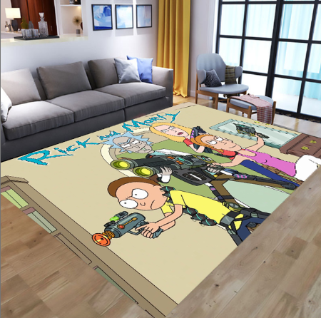 Tapis Rick et Morty Expendables