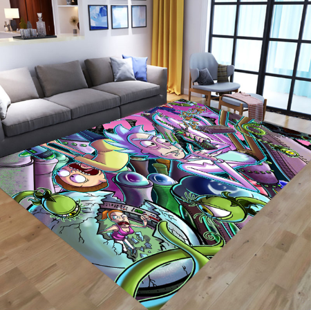 Tapis Rick et Morty Téléphone