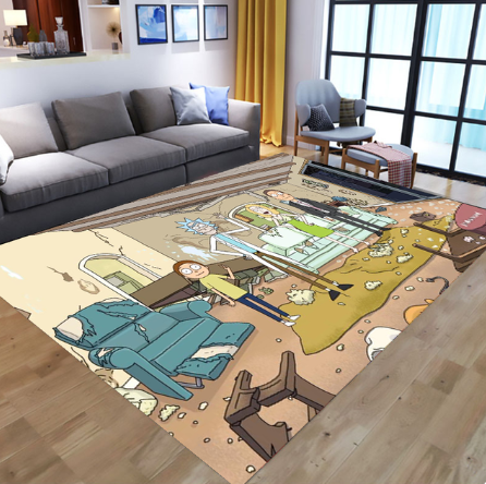 Tapis Rick et Morty Crisis