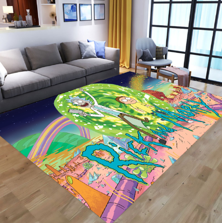 Tapis Rick and Morty