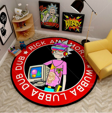 Tapis Rick Sanchez 80s