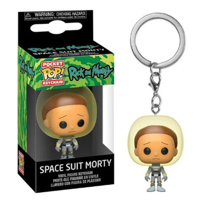 Porte-clé Morty Astronaute