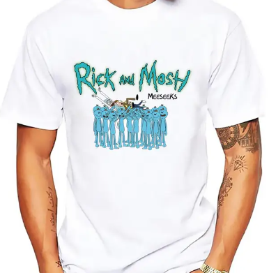 T-shirt Rick et Morty Meeseeks