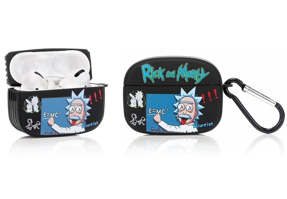 Coque AirPods Rick et Morty