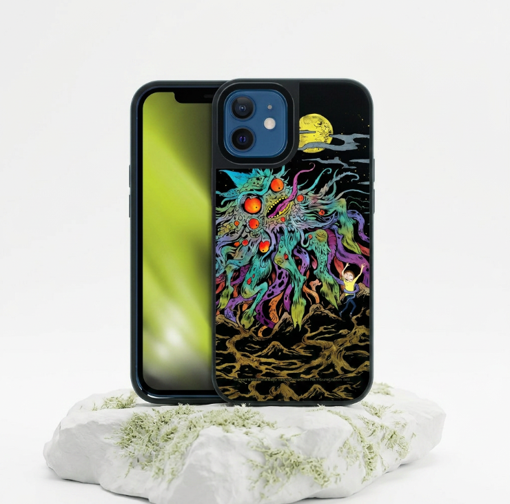 Coque iPhone 12 Rick et Morty