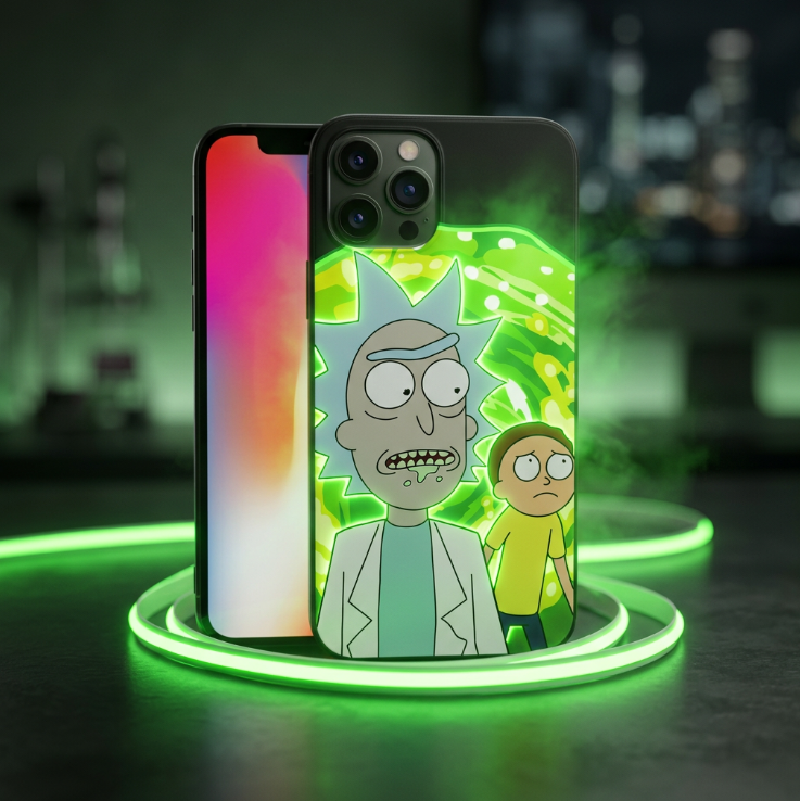 Coque iPhone Rick et Morty