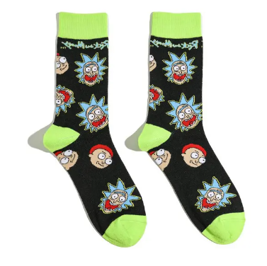 Chaussettes "Morty sauve-toi !"