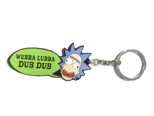 Porte-clé Rick "Wubba Lubba Dub Dub"