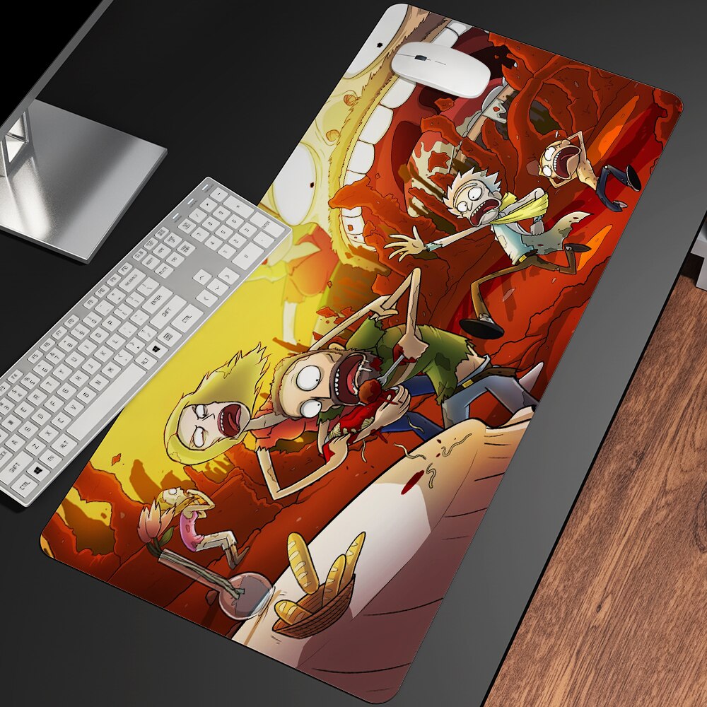 Tapis de souris Rick et Morty Aventure en Famille