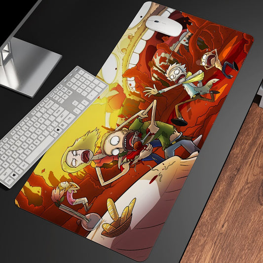 Tapis de souris Rick et Morty Aventure en Famille