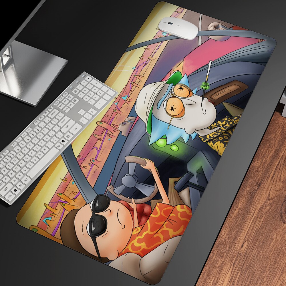 Tapis de souris Rick et Morty Vacances