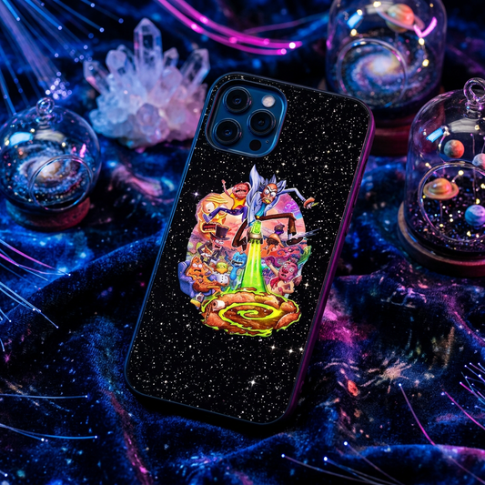 Coque iPhone Rick et Morty Cosmos